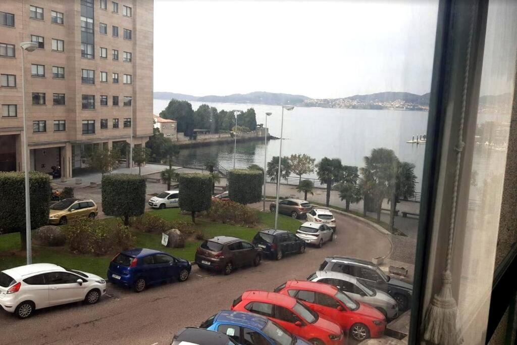 Ferienwohnung Piso En Bouzas Con Vistas A La Ria Vigo Exterior foto